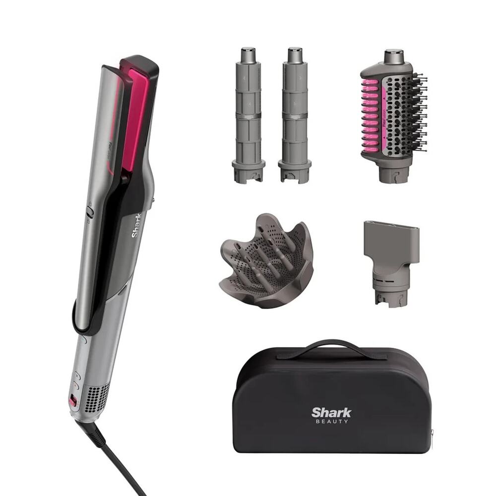 Shark FlexFusion Styling and Drying System Multi Styler HD672SCO w/ Attachments